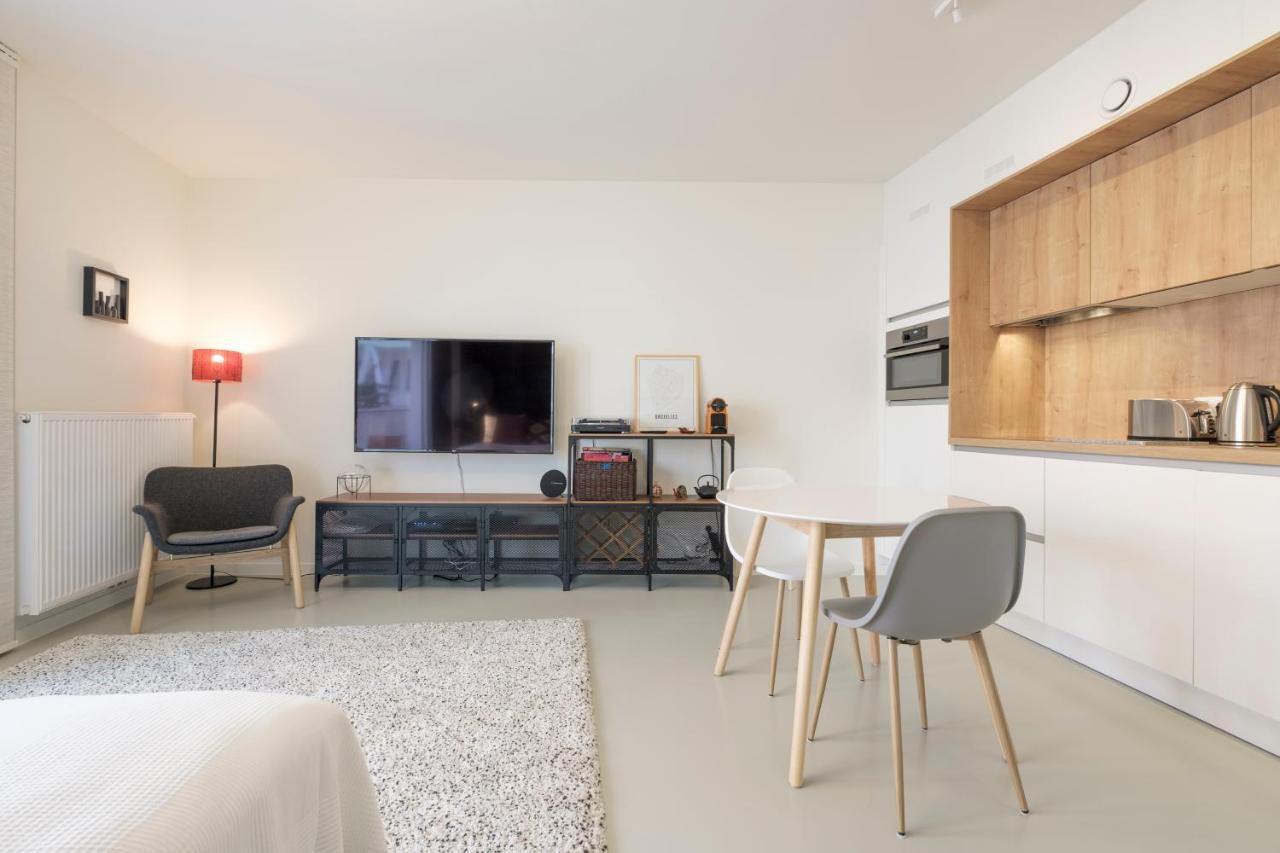 Mini Loft With Terrace Bruxelas Exterior foto